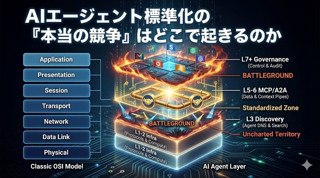 AIエージェント標準化の「本当の競争」はどこで起きるのか